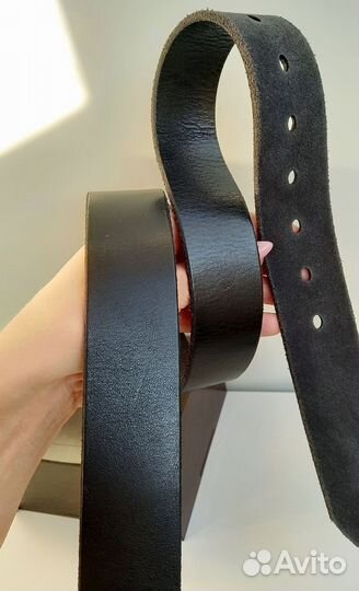 Ремень мужской натуральная кожа новый