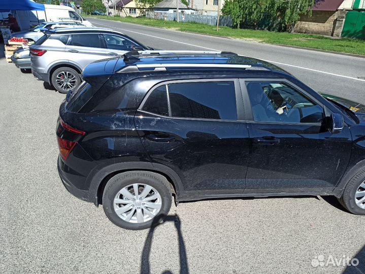 Рейлинги на крышу hyundai creta 2022