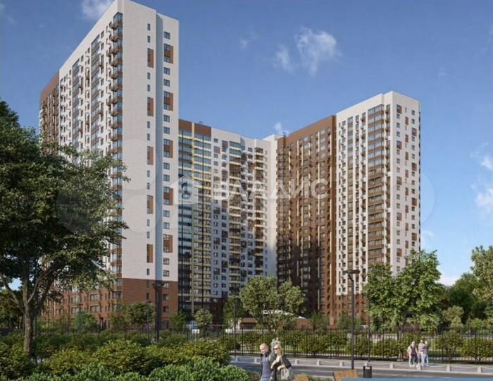 1-к. квартира, 34,3 м², 16/25 эт.