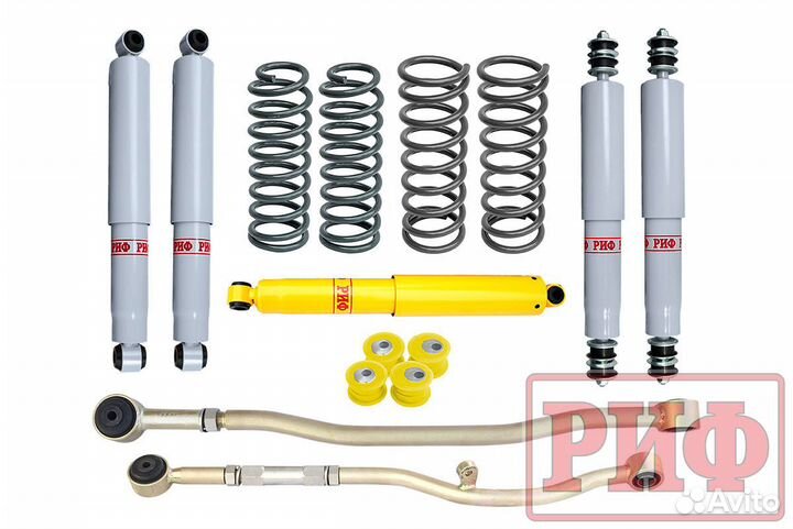 Лифт-ком Риф газ Nissan Patrol Y612000+ лифт 100мм