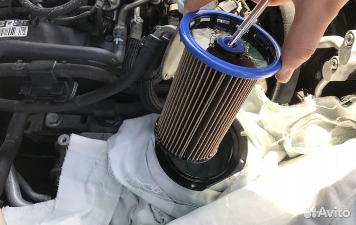 Замена топливного фильтра Volvo XC90 I 2002-06