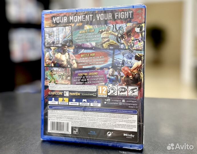 Street Fighter 6 (PS4) новый диск