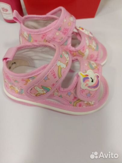 Сандалии для девочки 20 размер