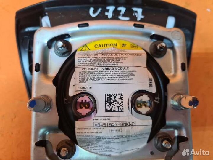 Подушка безопасности в руль Cadillac Escalade