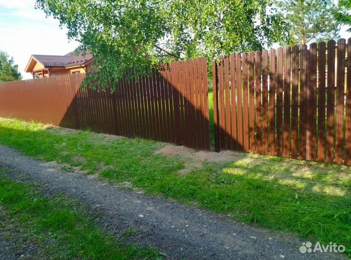 Забор металлический с гарантией быстро