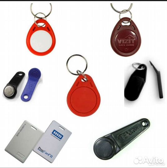 Дубликаты ключей домофона,пик.карт пропусков скуд