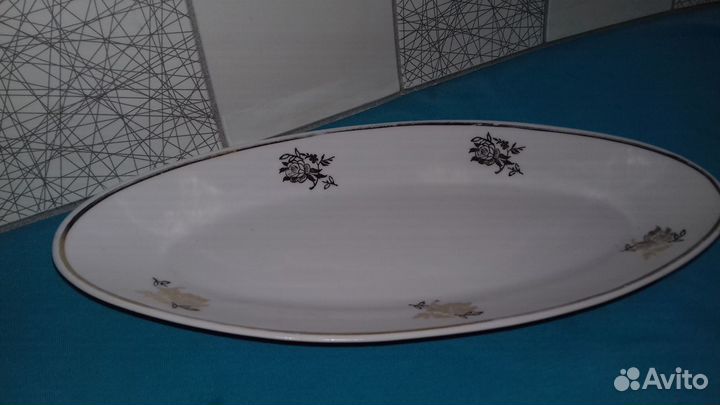 Селедочница Дулево 50-60 годы СССР