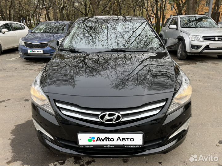 Hyundai Solaris 1.6 AT, 2015, 99 999 км