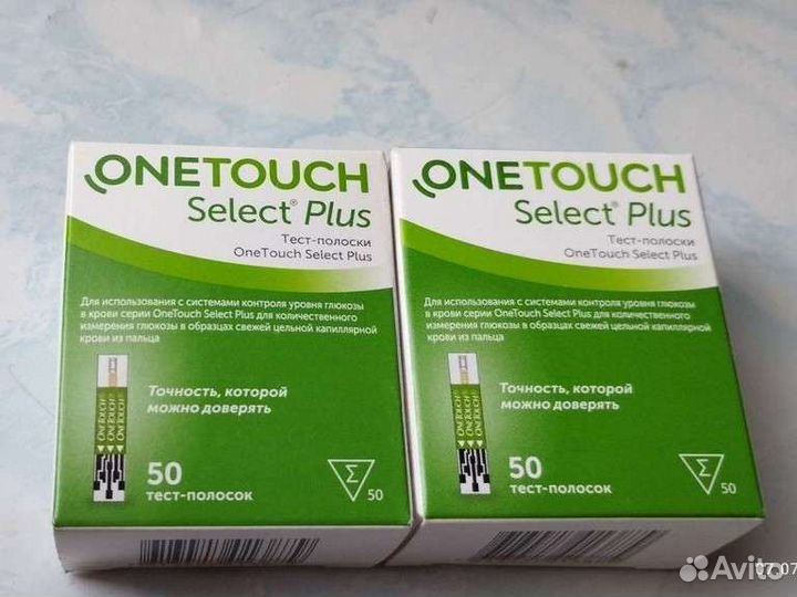 Тест полоски one touch select plus