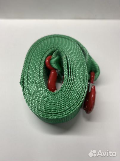 Трос буксировочный 8 т / 6 м с крюками