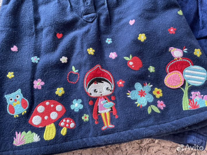 Пакет вещей девочке 12-18 мес, 86 рпзмер, на весну