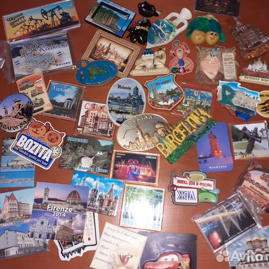 Коллекция магнитов 50 шт