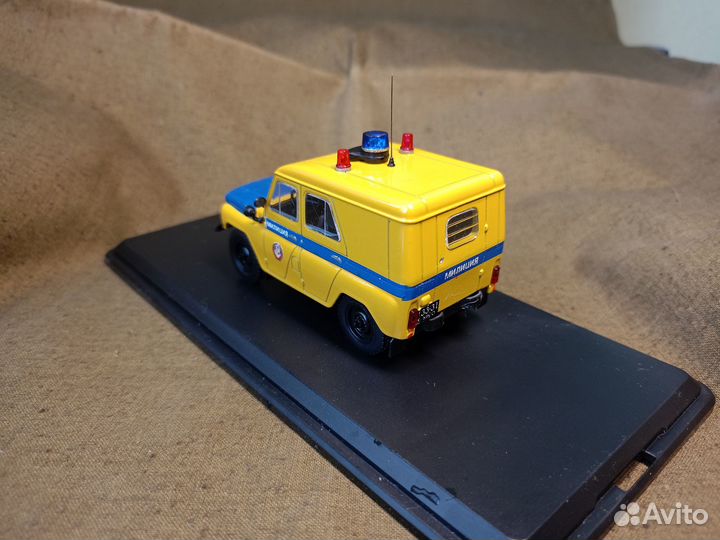 УАЗ - 469 Ппс Милиция (конверсия) (М-1/43)