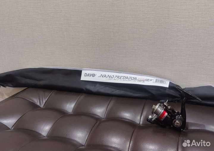 Спиннинг dayo 0.2-2 и катушка daiwa Crossfire 1000