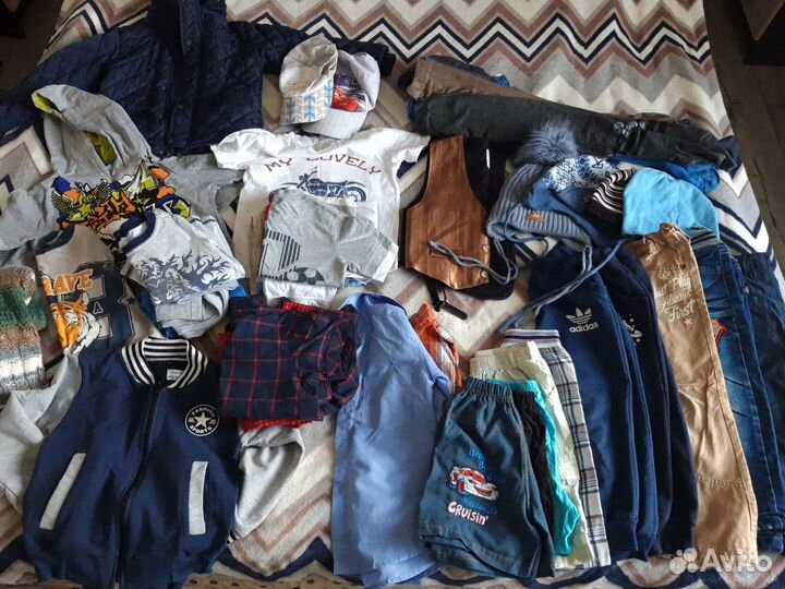 Вещи и обувь пакетом на мальчика