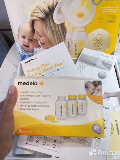 Молокоотсос medela электрический двойной