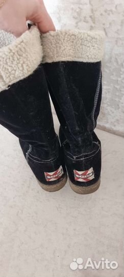 Сапоги демисезонные женские 38
