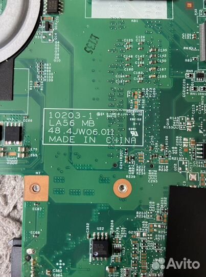 Плата la56 mb 48.4jw06.011 ноутбук Lenovo B560