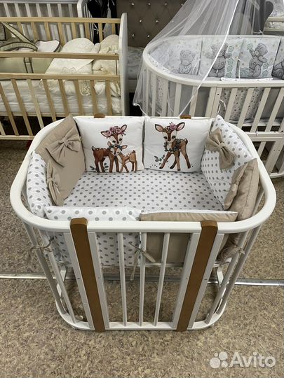 Детская кроватка Nuvola Lux