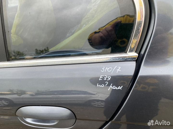 Задняя левая дверь BMW E39 цвет 310/7 дорест