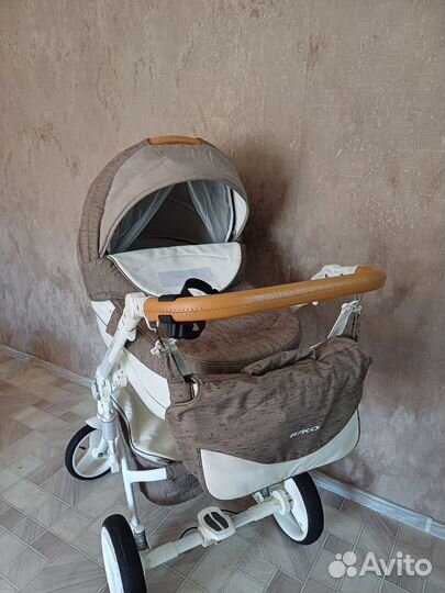 Коляска riko bruno luxе 3 в 1