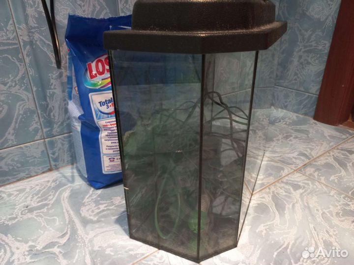 Аквариум,грунт,фильтр и обогреватель