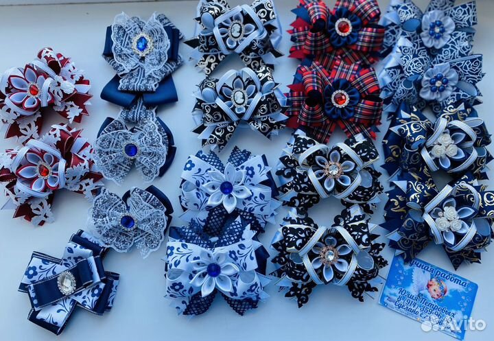 Банты, резинки, заколки