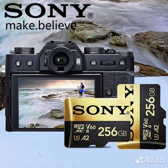 Карта памяти MicroSD оптом 256 GB sony Флешка