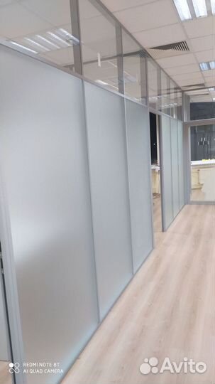 Стеклянные перегородки