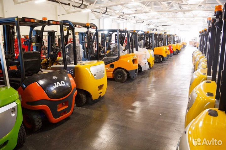 Дизельный (электрический) вилочный погрузчик JAC