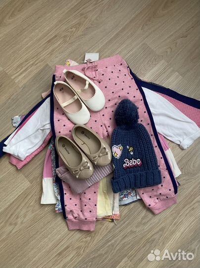 Пакетом одежда на девочку 1,5-2,5 года