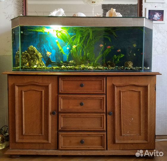 Продается аквариум 250 л