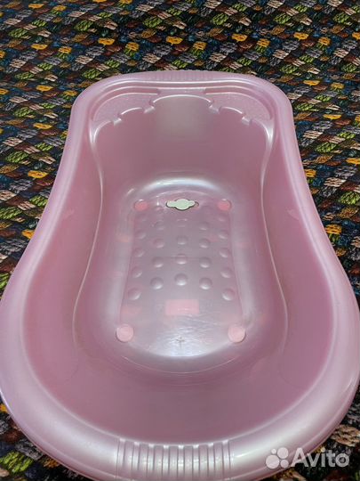 Детская ванночка со сливом