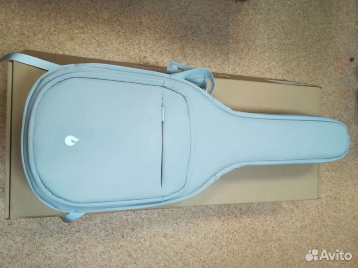 Гитара трансакустическая BlUE lava Touch черная