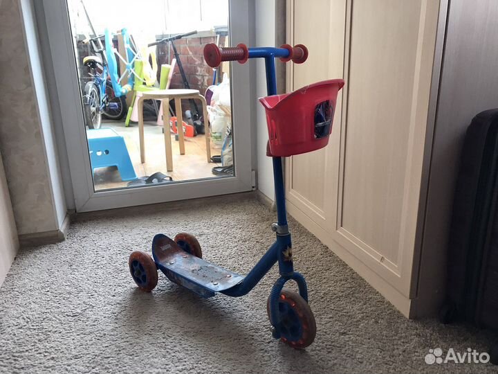 Самокат детский 3-х колесный