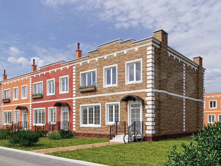 3-к. квартира, 73,3 м², 2/2 эт.