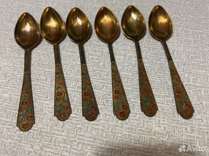 Старинные чайные и кофейные ложки