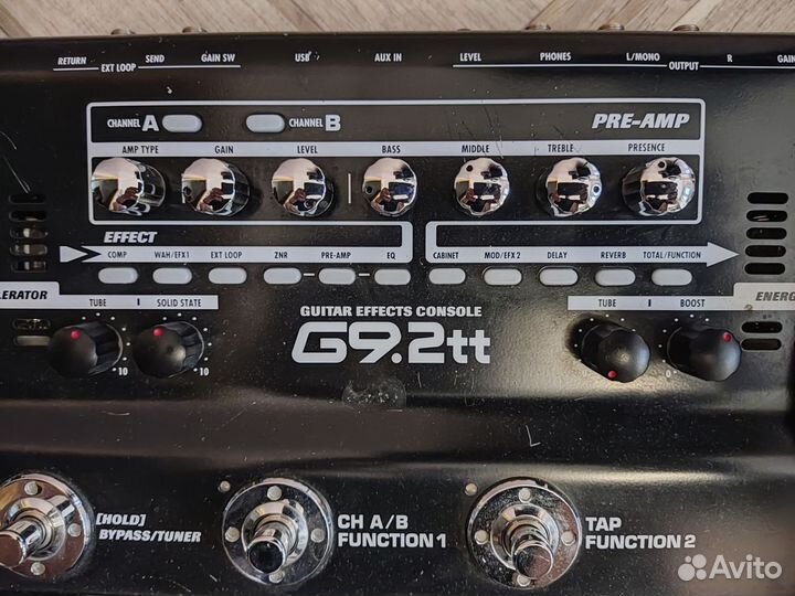 Гитарный процессор Zoom G 9.2 tt /лампа / обмен