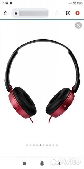 Наушники Sony MDR-ZX310AP
