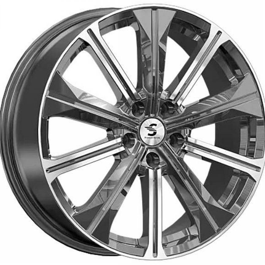 Диски skad Premium Series кр013 7x19 5x114.3 ET40 D64.1 Diamond gloss graphite