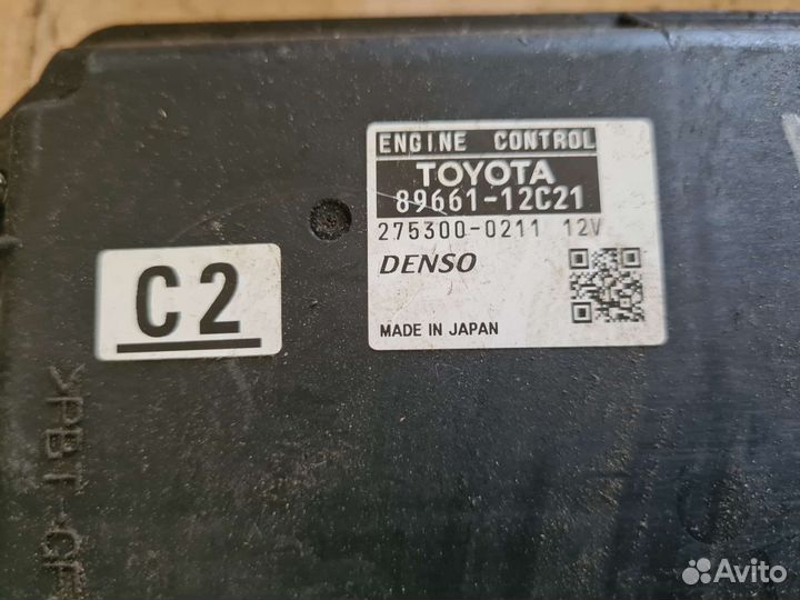 Эбу Toyota Corolla E150