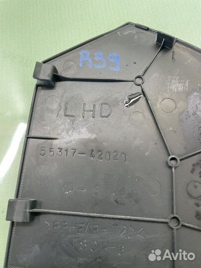 Накладка торпедо toyota rav 4 xa20