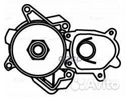 Насос водяной BMW E46/E60/E65/X5 (E53) 2.0D/3.0