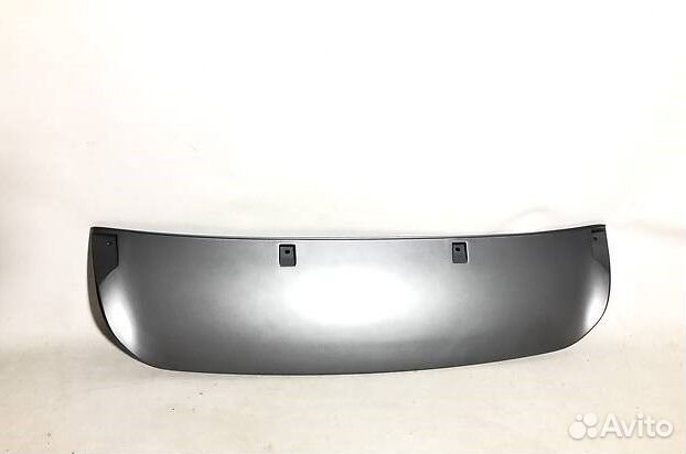 Audi q7 губа переднего бампер s-line рестайл