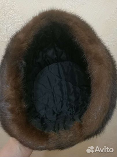 Шапка норковая