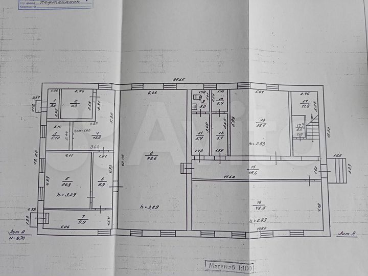 Свободного назначения, 1 м²