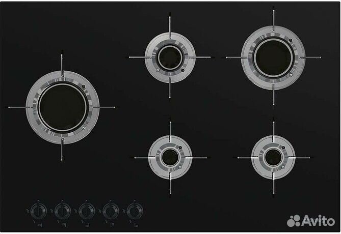 Газовая панель Smeg pvl675lcn