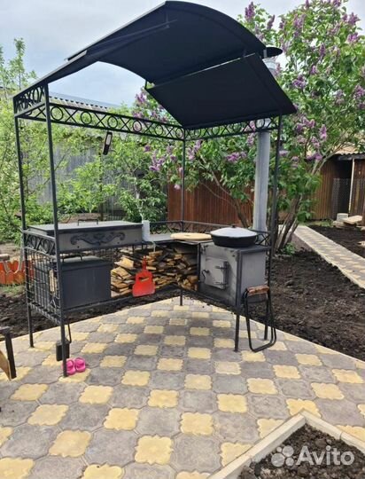 Мангал лофт