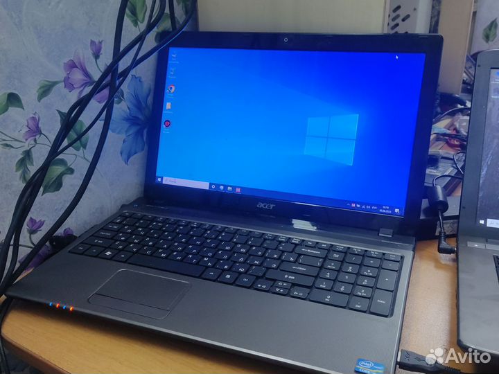 Ноутбук офисный i5-2430M 256ssd 8gb ram 500gb hd