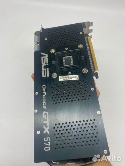 Видеокарта asus GeForce gtx 570